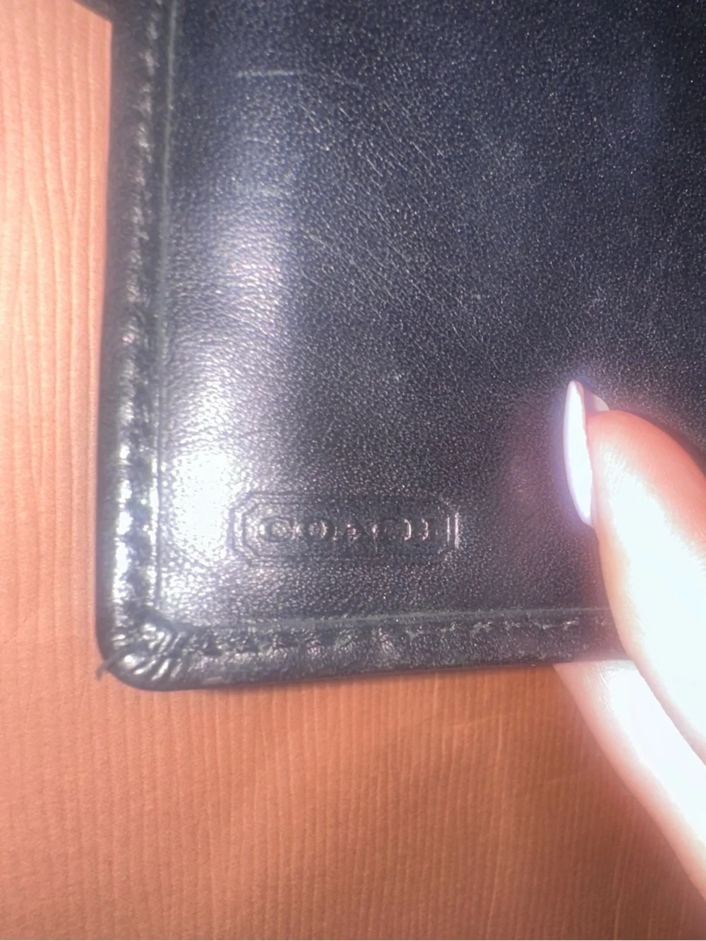 Vintage Coach SoHo Black Signature Jacquard Wallet with Buckle Detail!